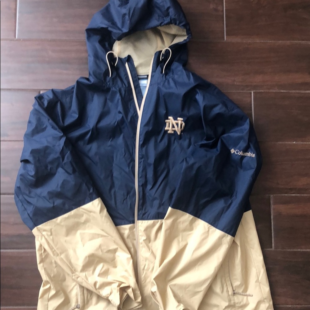 Columbia NORTE DAME Rain Jacket/Wind Breaker